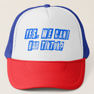 Casquette oui, interdire tiktok