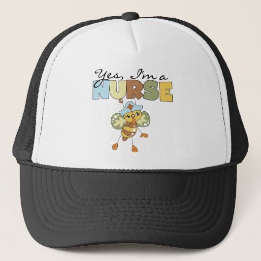 Casquette OUI, je suis infirmière T-shirts et cadeaux (Devant)