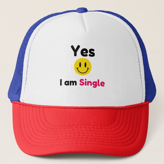 Casquette Oui, je suis une conception unique (Devant)