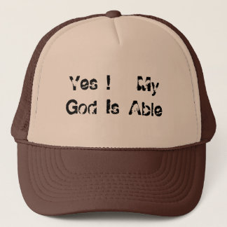 Casquette Oui !   Mon Dieu peut