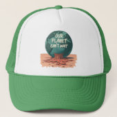 Casquette Our Planet Can’t Wait – Climate Action (Devant)