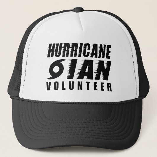 Casquette Ouragan Ian Volunteer (Devant)
