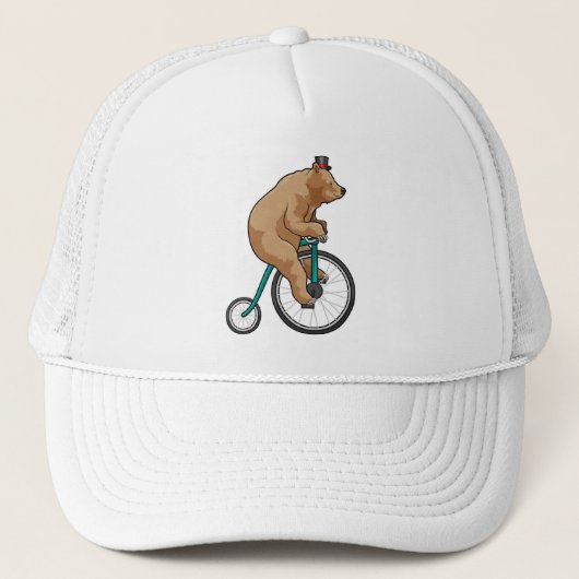 Casquette Ours au cirque à vélo (Devant)