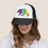 Casquette Ours d'arc-en-ciel (En situation)