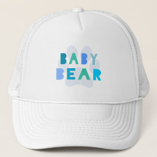 Casquette Ours de bébé - bleu