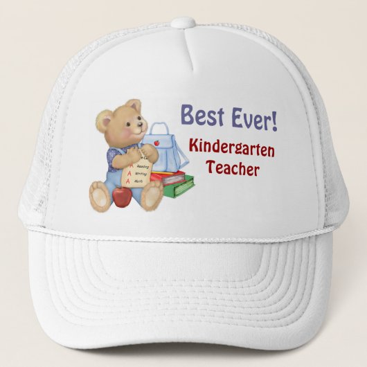 Casquette Ours de l'école - jardin d'enfants (Devant)