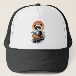 Casquette Ours de panda cool surf