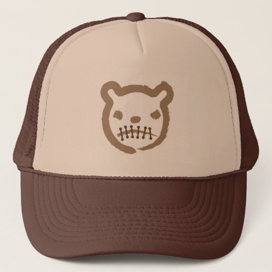 Casquette Ours effrayant (Devant)