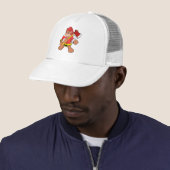 Casquette Ours en tant que pompier avec Ax (En situation)