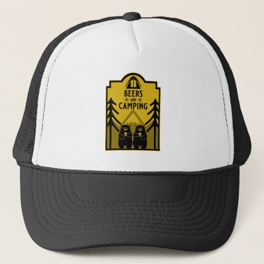 Casquette Ours Et Bière Canada (Devant)