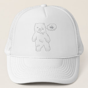 Casquette Ours mignon de zombi