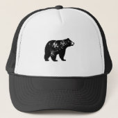 Casquette Ours noir (Devant)