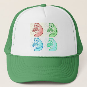 Casquette Ours Panda Art Pop Joueur