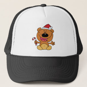 Casquette Ours père Noël avec Sucre de canne