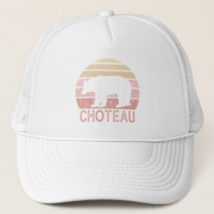 Casquette Ours rétro Choteau Montana
