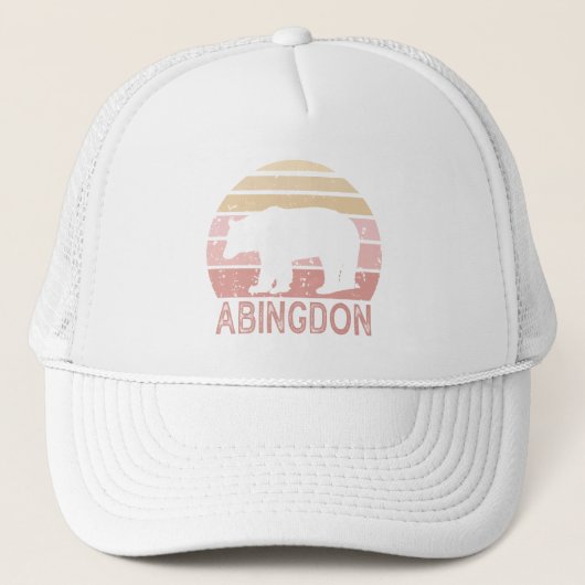 Casquette Ours Rétro d'Abingdon Virginie (Devant)