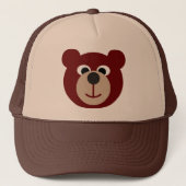 Casquette Ours souriant (Devant)