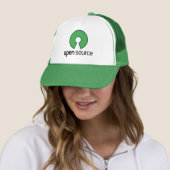 Casquette ouvrez le vert de source (En situation)
