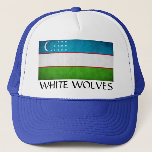 Casquette Ouzbékistan "Loups blancs" (Devant)