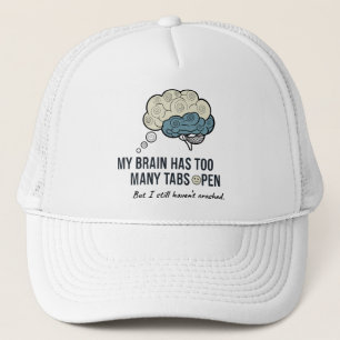 Casquette Overthinking Killed My Vibe Funny Anxiety Quote T-