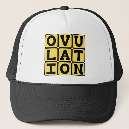 Casquette Ovulation, Stade de grossesse (Devant)