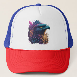 Casquette P brodé à l'aigle gras - Style