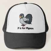 Casquette P est pour le pigeon (Devant)