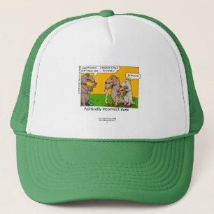 Casquette P.I. Mink (singe volé) Dessin animé sur le capot