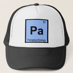 Casquette Pa - Parapsychologie Chimie Tableau périodique