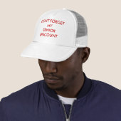 CASQUETTE PAC, BLANC, REMISE SUPÉRIEURE (En situation)