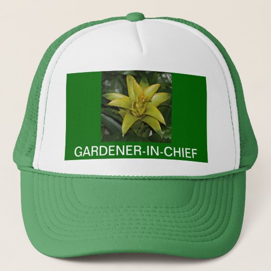 CASQUETTE PAC, GARDENER-IN-CHIEF, BROMELIAD VERT (Devant)
