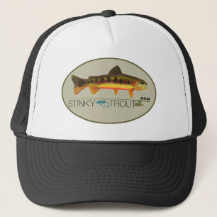 CASQUETTE PAC ILLUSTRÉE PAR TRUITE D'OR DE STINKYFISH.COM