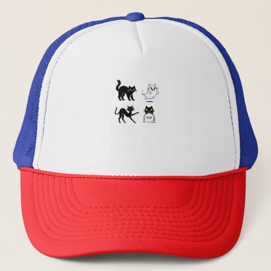 Casquette Pack Halloween Ensemble graphique effrayant et fe (Devant)