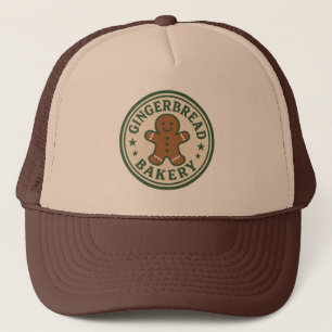 Casquette Pain d'épice de Noël festif Boulangerie