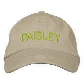 Casquette Paisley (Devant)