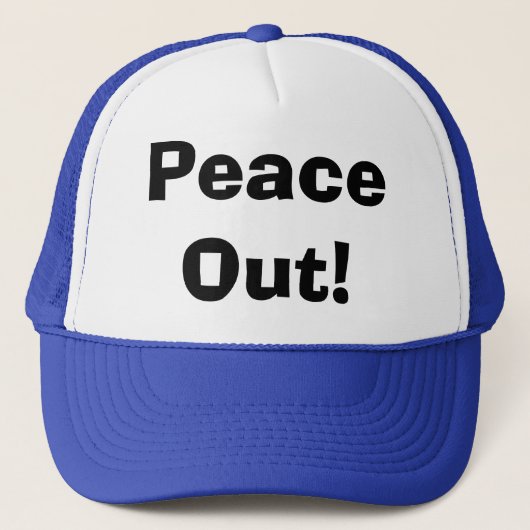 Casquette Paix ! (Devant)