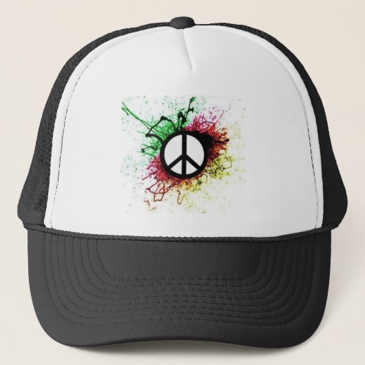 Casquette paix (Devant)