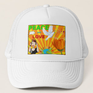 Casquette Paix & Amour