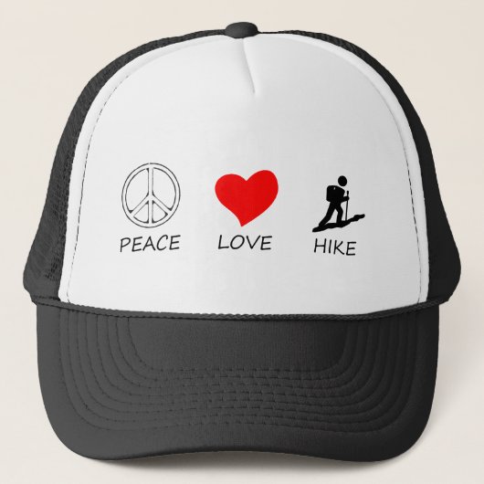 Casquette paix love33 (Devant)