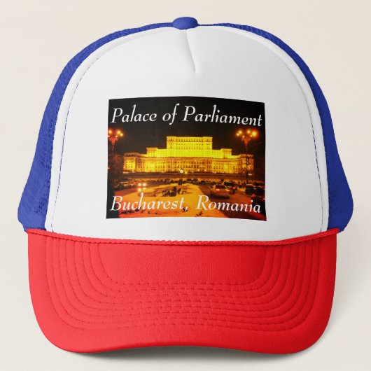 Casquette Palais du Parlement, Bucarest, Roumanie (Devant)