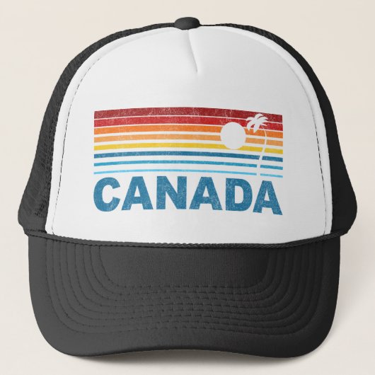 Casquette Palmier Canada (Devant)