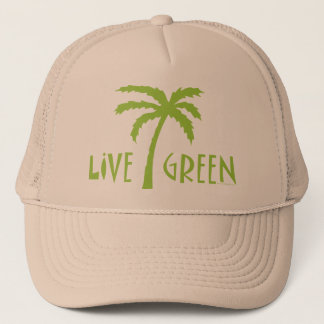 Casquette Palmier vert en direct De l'environnement