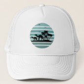 Casquette palmiers et chameaux (Devant)