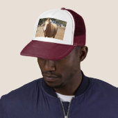 Casquette Palomino Horse Salutation, - (En situation)