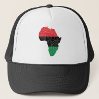 Pan African Flag Black History Month Art Design