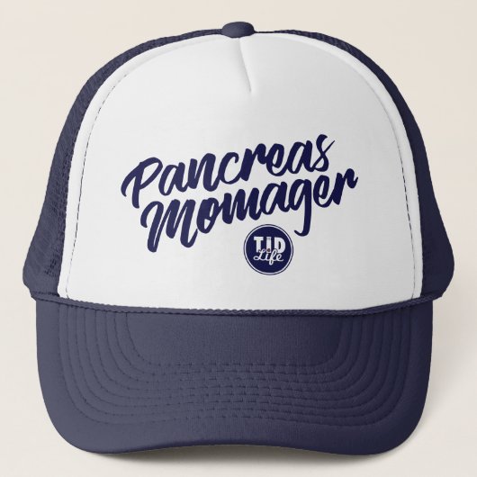 Casquette Pancréas Momager [marine] (Devant)