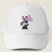 Casquette Panda aux fléchettes avec Dart (Devant)