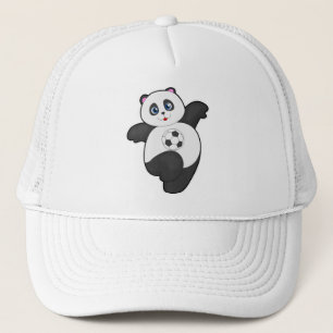 Casquette Panda aux sports de football