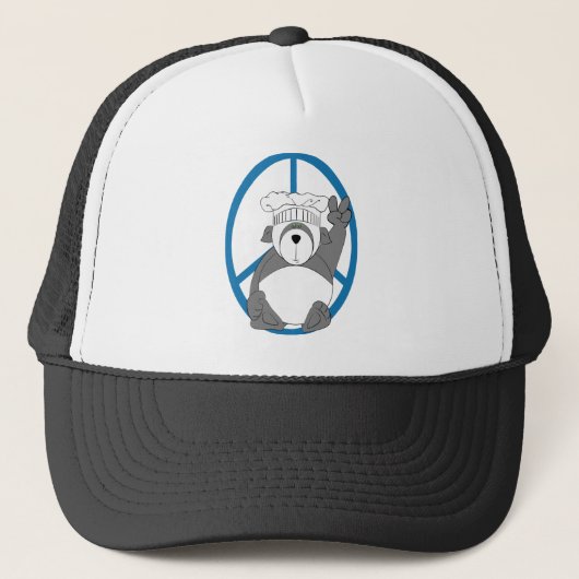 Casquette Panda Bear Chef Peace (Devant)