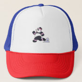 Casquette Panda comme coureur à la course (Devant)